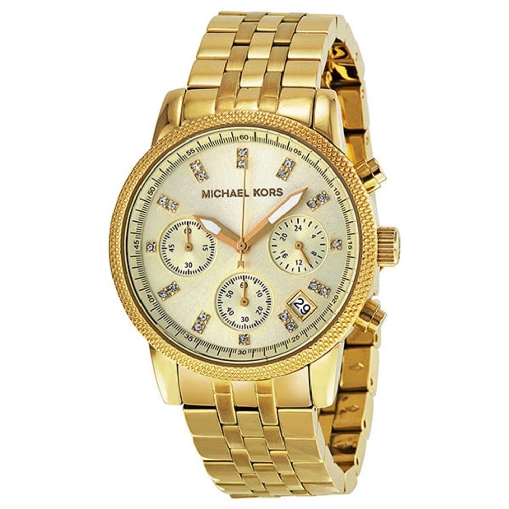 Michael Kors MK5676 Ladies RITZ Gold-Tone Watch